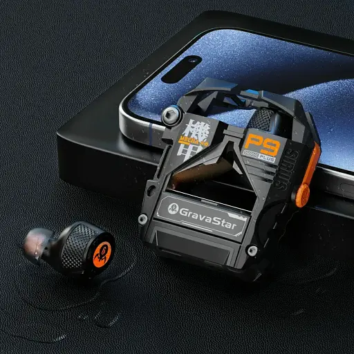 Навушники GravaStar TWS Sirius Plus BT 5.3 чорні - фото 4