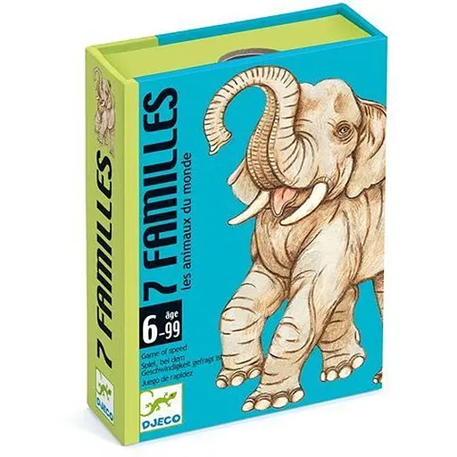 Настільна гра Djeco 7 сімей (7 familles Animaux du monde) (DJ05102) - фото 1