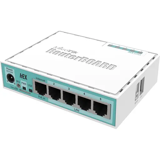 Маршрутизатор (роутер) MikroTik hEX (RB750Gr3) [137441] - фото 2