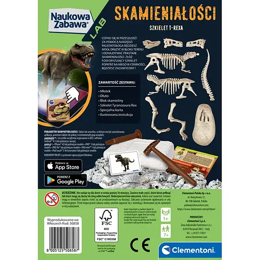 Науковий набір Розкопки тиранозавра - Clementoni 50858 - фото 5
