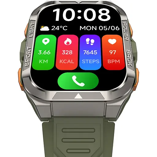 Часы Blackview W80 Pro Green - фото 6