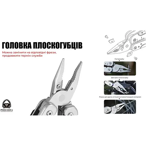 Мультитул Roxon Flash S803E 20 в 1 - фото 15