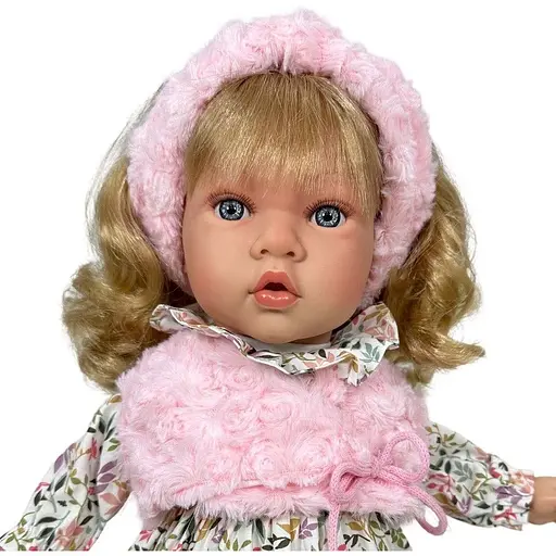 Лялька Nines d'Onil Сюзетт серія Blossom з рожевою пов'язкою 45 см (6520) - фото 3