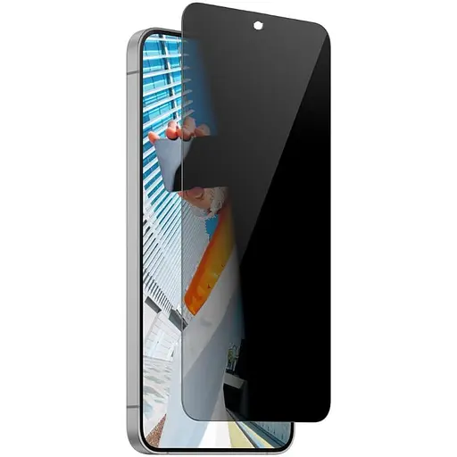Защитное стекло DK для Samsung Galaxy S24 S921 Антишпион Full Glue 020462 black