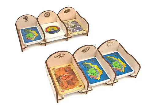 Склад ресурсов для игры Tower Rex Колонизаторы + дополнения Catan Cardholder All-In-One Bundle (2150) - фото 3