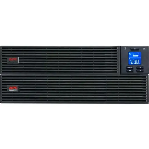Джерело безперебійного живлення APC Easy UPS SRV 5000VA/5000W, RM 4U, LCD, USB, RS232, Hard wire in&out - фото 2