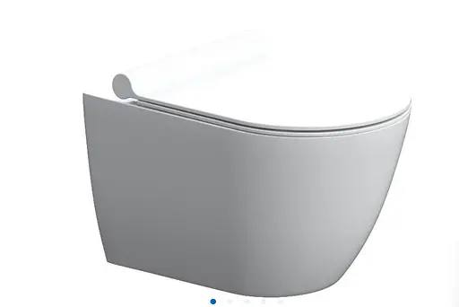 Унітаз підвісний Damixa Scandinavian Pure DX36C1701SC, Білий - фото 1