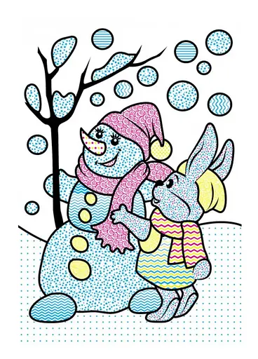 Водні розмальовки. Корова у зимовій казці 9789669479907 - фото 6