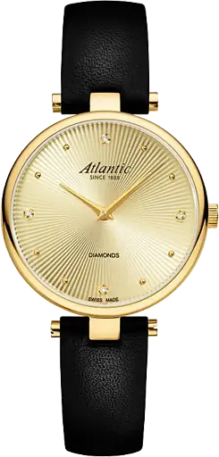 Часы Atlantic Elegance Royal Diamonds Pattern Edition 29044.45.37