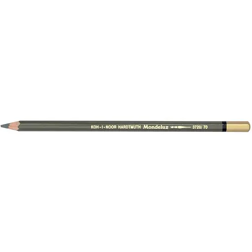 Олівець акварельний Koh-i-Noor Mondeluz dark grey темно-сірий (3720/70)