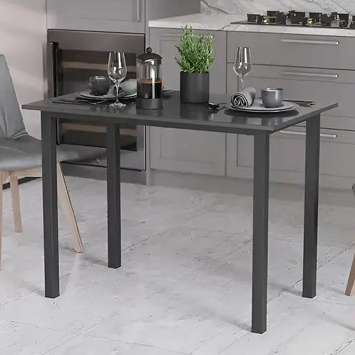 Стіл універсальний Knap Ferrum-decor 750x1200x700 Чорний метал ДСП Сосна Кембра 16 мм (FRD-106377)