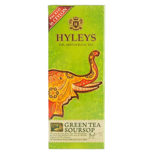 Чай Hyleys зеленый с саусепом 30 г (20 шт. x 1.5 г) - фото 1