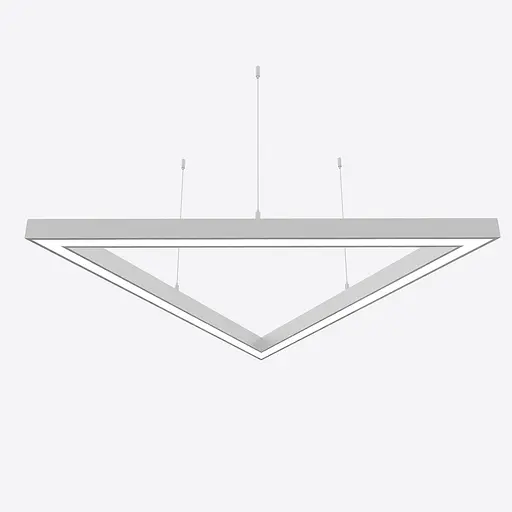 Світлодіодний світильник X-LED 120Вт Трикутник (3x880) LSNTri-120 - фото 1