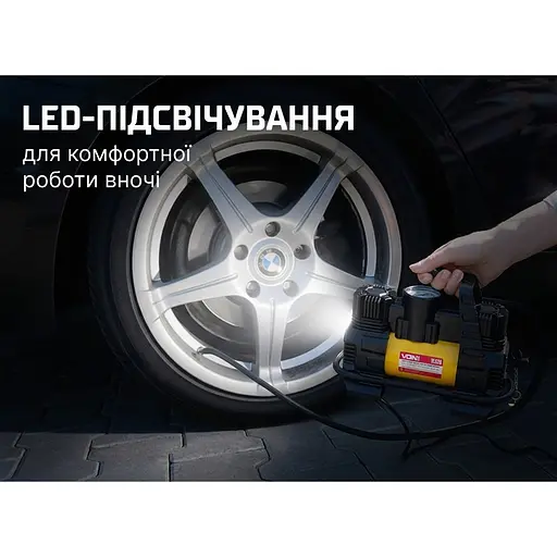 Автомобильный компрессор Voin 150 psi 15 А (VL-620) - фото 17