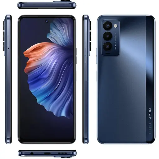 Смартфон Tecno Camon 18p (CH7n) 8/128Gb Dusc Grey (серый) - фото 3