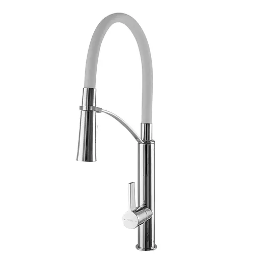 Смеситель для кухни Topaz Sardinia TS 8817-H23-W-S Белый матовый - фото 4