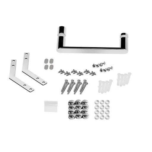 Душевая кабина Qtap Leo CRM10995-AC6 90x90 см, стекло Clear, CalcLess, 6 мм без поддона, Хром, Универсальная, прозрачная - фото 7