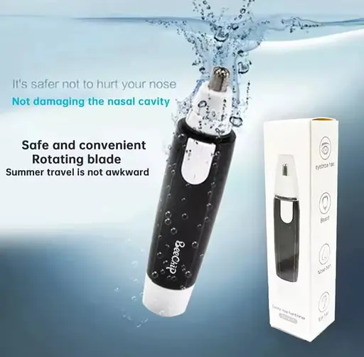 Электрический триммер для носа, шеи, ушей и бровей для мужчин и женщин - фото 3