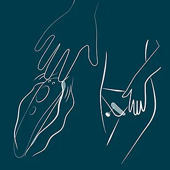 Вібратор-трусики Party Romp, 8,7 см (фіолетовий) - фото 9