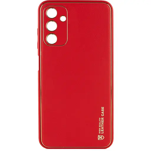 Чехол Epik кожаный Xshield для Samsung Galaxy A15 4G/5G/M15 5G Красный/Red