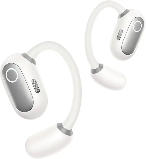 Наушники Baseus Eli Sport 1 Open-Ear TWS Earbuds Stellar, IPX4, BT5.3, 65mAh, 600mAh, 7.5h, White  A00064400221-00 - фото 5