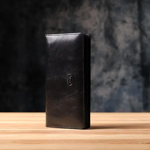 Женский кошелек из натуральной глянцевой кожи Tony Perotti 18.5х9х2 см acs0032272 - фото 8