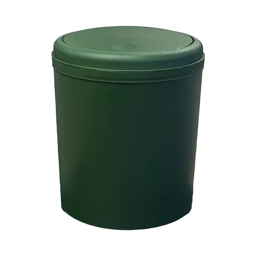 Відро для сміття 5 л зелене (08348)