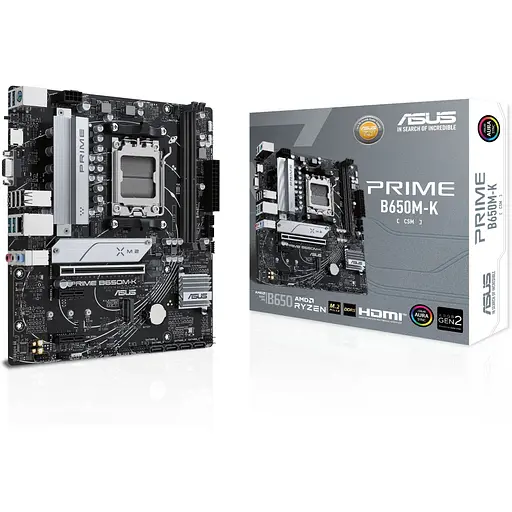 Материнская плата Asus Prime B650M-K sAM5 B650 2xDDR5 M.2 HDMI D-Sub mATX - фото 7