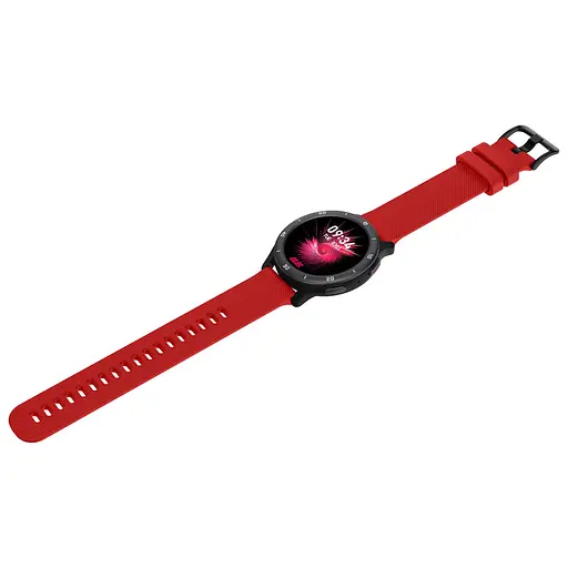 Smart Watch 2E Motion GT2 47mm black/red+ ремінець зелений UA - фото 6