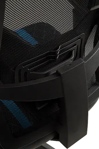 Геймерское кресло GT Racer черное с синим (X-6674 Black/Blue) - фото 12