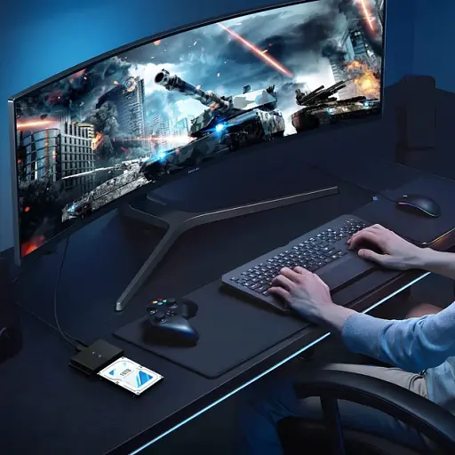 Адаптер - Перехідник USB 3.0-SATA-IDE FIDECO PL319 - фото 6