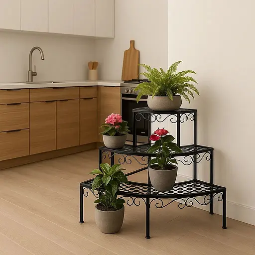 Стойка универсальная Costway Shelly для цветов и обуви - фото 4