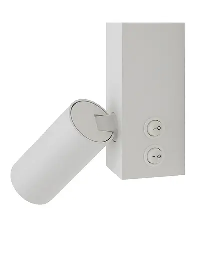 Бра, настенный светильник Nowodvorski 11580 Easy Right LED|GU10 MR11 11W|10W 3000K 450Lm IP20 белый - фото 3