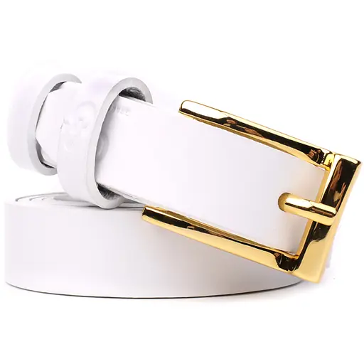 Ремінь шкіряний Grande Pelle для жінок 120х2 см стильний тонкий acs0029633 - фото 2