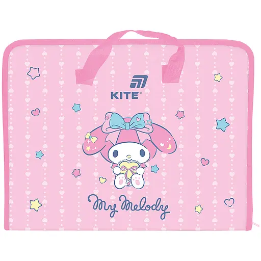 Папка-портфель Kite My Melody A4 на молнии (HK26-202) - фото 1