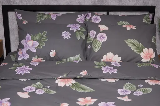 Комплект постільної білизни Moon&Star Бязь Gold Люкс Gerbera King Size 220x240 наволочки 4х50х70 - фото 4