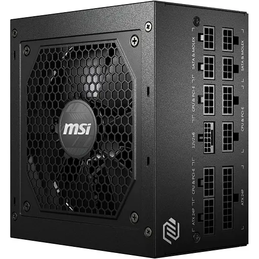 Блок питания MSI MAG A850GL PCIE5 Black (306-7ZP8A11-CE0) [109821] - фото 10