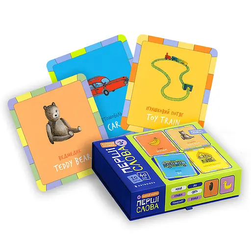 Книга Флеш-картки: Перші слова. Автор - Катерина Таберко (Artbooks) - фото 2