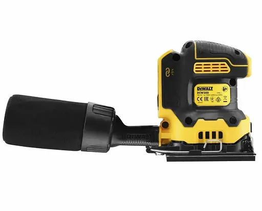 Аккумуляторная вибрационная шлифмашина DeWalt без АКБ и ЗУ DCW200NT - фото 3