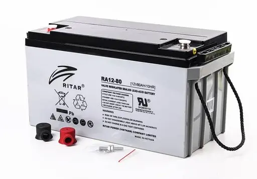 Акумуляторна батарея для ДБЖ Ritar AGM 12 V / 80 А*ч (RA12-80) - фото 2