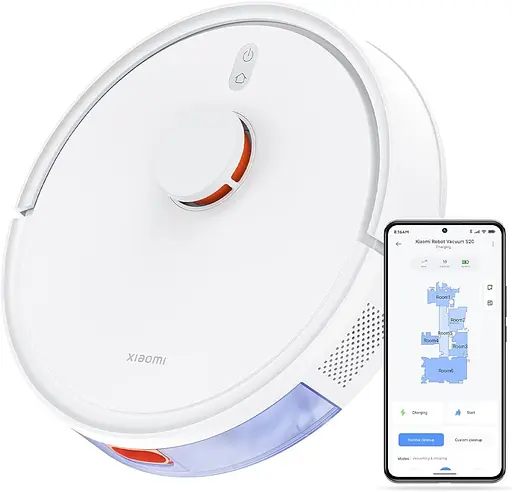 Робот-пилосос Xiaomi Robot Vacuum S20 (BHR8629EU) білий - фото 4