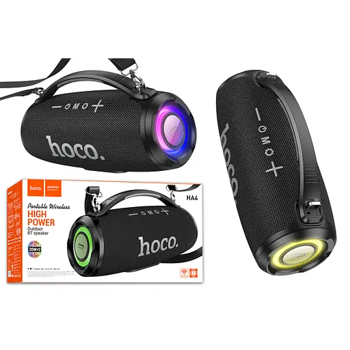 Колонка Hoco HA4 Surge outdoor Power 20Wx2=40W Green - фото 6