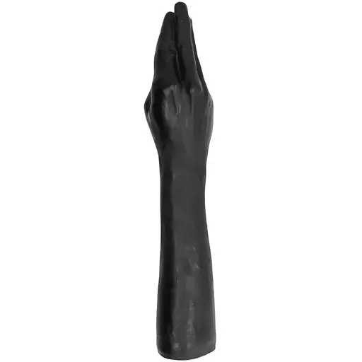 Рука для фістингу All Black Fisting Dildo 38 cm чорний