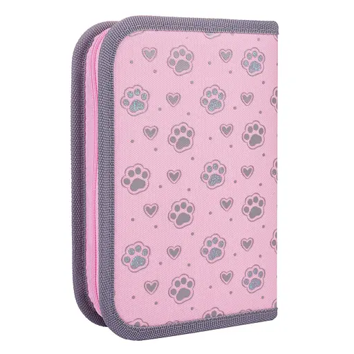 Школьный пенал твердый одинарный с двумя клапанами Yes Doggy Princess HP-04 - фото 2