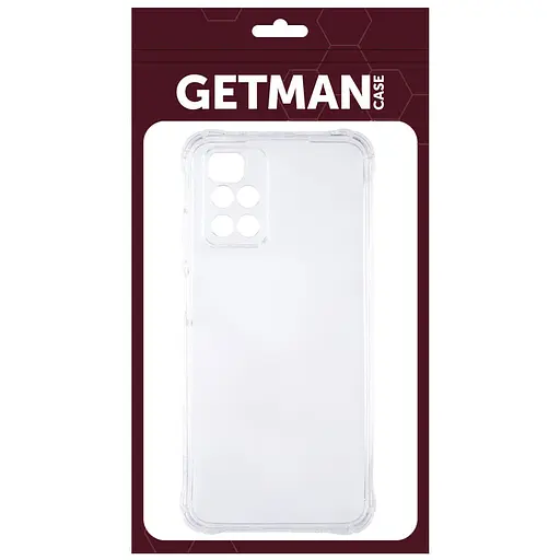 TPU чохол Getman Ease logo посилені кути Full Camera для Xiaomi Redmi 10 Безбарвний (прозорий) - фото 4