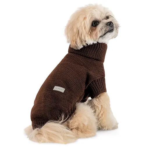 Свитер для собак Pet Fashion Sam L шоколадный (PR442300) - фото 4
