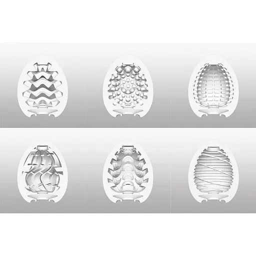 Набір мастурбаторів Tenga Clicker 6 шт. 6,7 см Різнокольоровий K000014 - фото 2