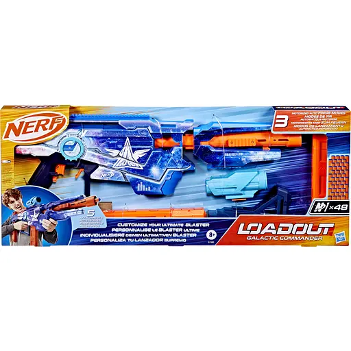 Бластер игрушечный Nerf Loadout Galactic Commander (G1580) - фото 5