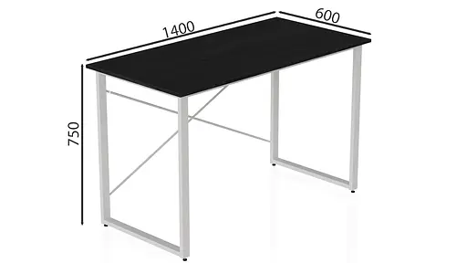 Компьютерный стол Дейв 75x140x60 белый ДСП Сосна Кембра 32мм FRD-102165 - фото 3