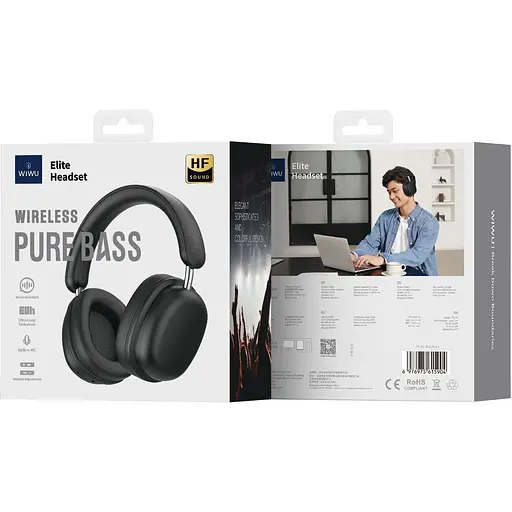 Наушники Wiwu TD-05 Elite Series Black [138419] - фото 4